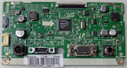 Mainboard Samsung 23,0" 1920x1080 S23C570H (LS23C570HS/CI) (BN41-01961A, BN41-01961, CS570 Mstar_1A1H) (LS23570HS/CI, BN94-D6685S) (SE1279RL-MST) VER.MP1.0 TR03, TA04 ???