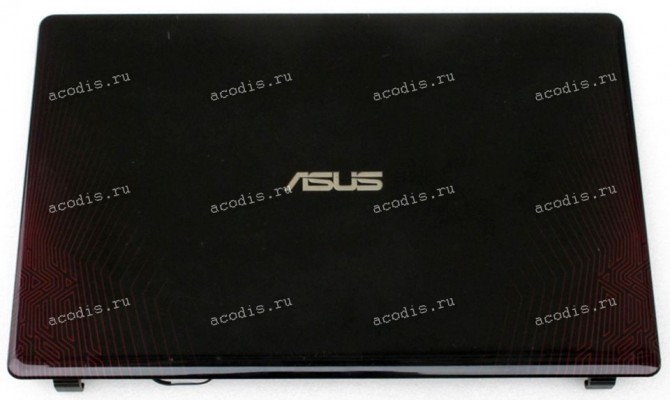 Верхняя крышка Asus X550VX чёрно-красная (13NB00TJAP0111,  13N0-PEA1Q11)