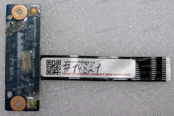 TouchPad Mouse Button board & cable Lenovo G580, G585, G580A, G585A (p/n QIWG6 LS-7984P, 455NW538L0182)