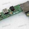 USB & Audio & RJ45 & CardReader board Asus X200MA (p/n 90NB04U1-R10010, 60NB04U0-IO1020-200)