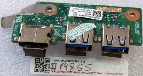 USB board Asus N56JK (p/n 90NB06D0-R10040)