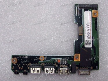 USB & Audio & VGA & HDMI board Asus K52JR, K52JT, K52JU (p/n 90R-NXMIO1000U)