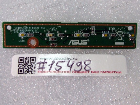 LED board Asus W90V (p/n 90R-NGCLD1000Y, 08G2041CV11C) REV:1.1G