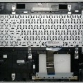 Keyboard Asus X750V, K750J серебристая (13N0-PIA0371, 13N0-PIA0411) + Topcase