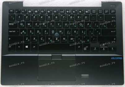 Keyboard Asus BU201LA-1C чёрная (13NB05V1AM0311) + Topcase