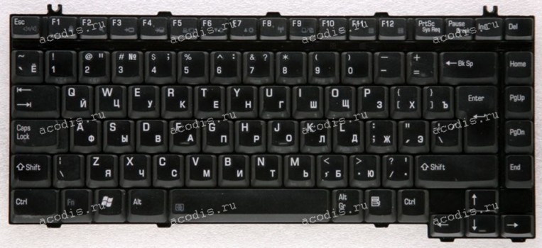 Keyboard Toshiba Satellite A100 чёрная (9J.N8382.A0R, 6037B0014218)