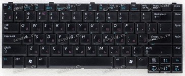 Keyboard Samsung NP-R40 чёрная матовая (CNBA5901852CBYNF)