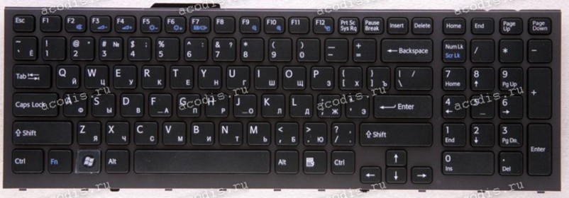 Keyboard Sony VPC-F13S1R серая (A1760045A)