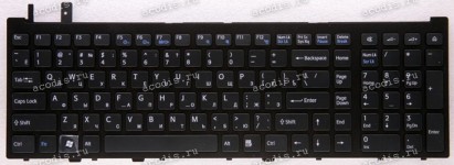Keyboard Sony VGN-AW, VGN-AW21SR, VGN-AW21ZR, VGN-AW2XRY, VGN-AW3XRY, VGN-AW3ZRJ, VGN-AW4MRF, VGN-AW4ZRF, VGN-AW4XRH чёрная (147997951, 013-001A-8715C, 53010BE2E-203-G, A1565190C)