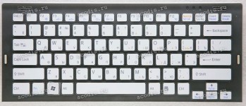 Keyboard Sony VGN-SR белая матовая (A1731809A)