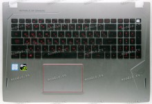 Keyboard Asus GL502VM металл (13NB0DR6AP0111)+Topcase