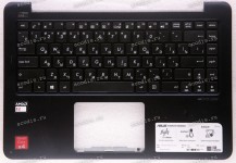 Keyboard Asus E402N чёрно-синий (13NB0C53AP0221, 13N0-UFA0321)