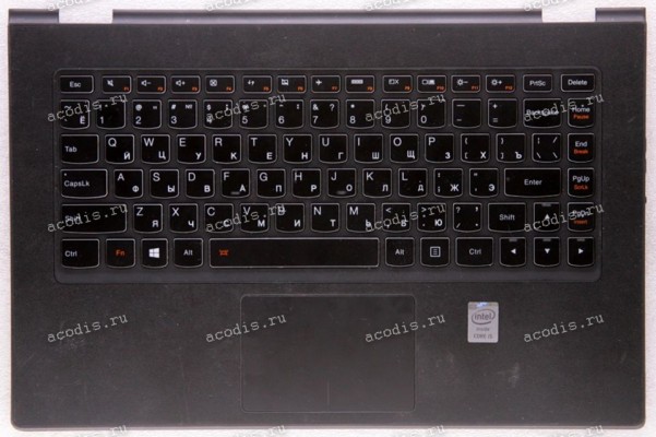 Keyboard Lenovo Yoga 2 Pro 13 чёрная матовая (25212829, PK130S91A05)+Topcase