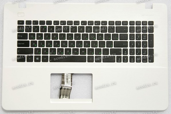 Keyboard Asus X751LA, X751LD-1B белый русифицированная (90NB04I2-R31RU0)+Topcase