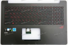 Keyboard Asus G501JW чёрный матовый русифицированный (13NB07D3AM0121)+Topcase