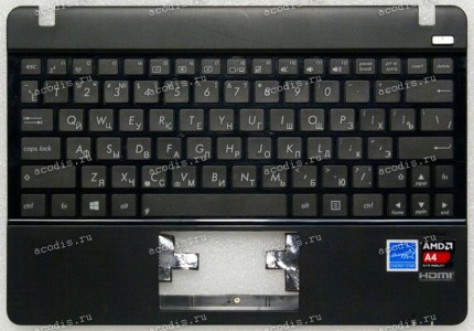 Keyboard Asus X102ba чёрный матовый русифицированный (13NB0362AP0201) +Topcase Keyboard Asus X102ba чёрный матовый русифицированный (13NB0362AP0201) +Topcase