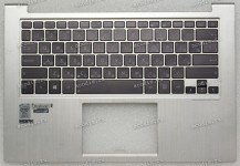 Keyboard Asus UX31LA, UX31E серебристый металлик русифицированная (13NB02N4AM0101)+ Topcase