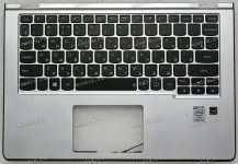 Keyboard Lenovo Yoga 2 11 + topcase (p/n: Ap0t5000200, 25214411, Silver/Matte/US)разбор