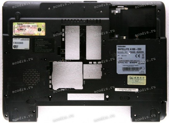 Поддон Toshiba Satellite A100 (6070B0083501, V000060790)