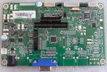 Mainboard FEC 15,0" 1024x768 AM-1015 15" POS-terminal slave, secondary, 2nd (NEW DS_REALTEK V1.3 04122012) (RD9000PH17JR_V19, RD9000PH17JR_V17, RD9000PH17JR_V15)