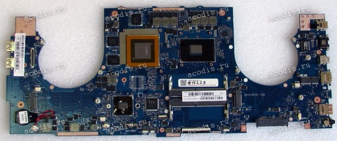 MB Asus GL702VT MB._0M/I7-6700HQ/AS (V3G) (90NB0CQ0-R00010, 60NB0DQ0-MB1102) GL702VT REV. 2.0, nVidia N16E-GT-A1 (GTX970M)