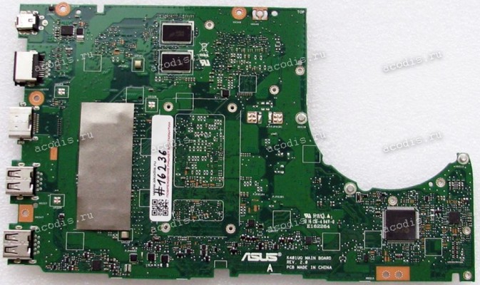 MB Asus K401UQ MAIN_BD._8G/I5-6200U/AS (V2G) (90NB0C10-R02100, 60NB0C10-MB2131) K401UQ REV. 2.0, nVidia N16S-GTR-S-A2 (940MX)