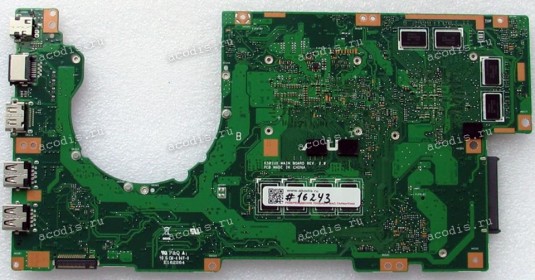 MB Asus K501UX MAIN_BD._4G/I7-6500U/AS V4G_EDP (90NB0A60-R00030, 60NB0A60-MB1510-203, 60NB0A60-MB1510-201) K501UX REV. 2.0, nVidia N16P-GT-A2 (GTX950M)