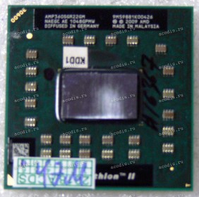 Процессор Socket S1G4 (638) AMD Athlon II P360 (AMP360SGR22GM) (2.30GHz=200MHz x 11.5, 2*512kB)