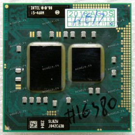 Процессор Socket G1 (rPGA988A) Intel Core i5-460M (p/n: SLBZW, SLC22) (2.53GHz, 2x256KB L2, 3MB L3, MCP 32nm, 0.775–1.4 V, 1288pin, 35W)