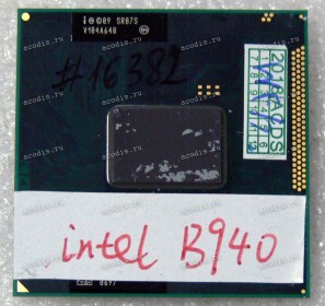 Процессор Socket G2 (rPGA988B) Intel Pentium B940 (SR07S = FF8062700847801) (2M Cache, 2.0 GHz)