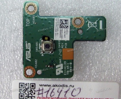 Power Button board Asus G46VW (p/n 90R-NMMPS1000Y)