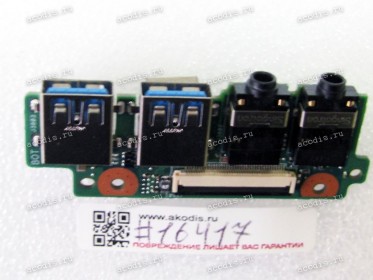 USB & Audio board Asus N56JK (p/n 90NB06D0-R10010) REV: 2.0