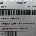 Camera Asus U47A, Q400A, R404A, U47V, R404V (p/n 04081-00050600)