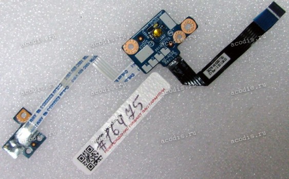 Power Button board & Reset Button board & cable Lenovo IdeaPad Y500, Y510 (p/n NS-A032, NS-A037)