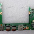 USB & Audio & CardReader board Asus Netbook Eee PC 1201PN (p/n 60-OA2GIO2000-B01, 90R-OA2GIO2000Q, 69NA2GB20B01-01, 10705431-00253)