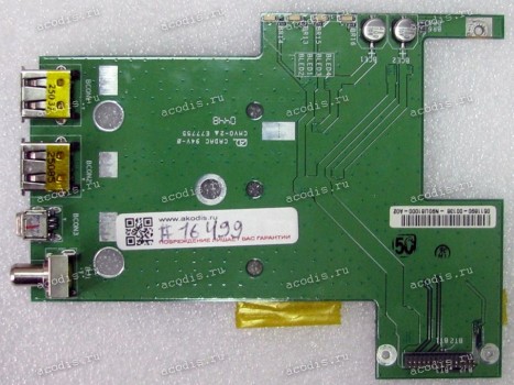 USB & TV & FireWare card Asus W1000 (p/n 08-20WN01209 REV:2.0)