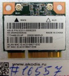 WLAN Half Mini PCI-E U.FL card MediaTek MT7630E 802.11b/g/n Bluetooth 4.0+HS Asus TP300LA, TP300LD, TP500LA, TP500LN, X455LF (p/n 0C011-00062200) Antenna connector U.FL