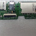 USB & Audio & CardReader board Asus X555DA, X555DG, X555YA, X555YI (p/n 90NB09A0-R10010 REV 2.0)