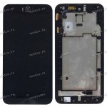 5.5 inch ASUS ZD551KL (ZenFone Selfie) (LCD+тач) черный с рамкой 1920x1080 LED  разбор / оригинал