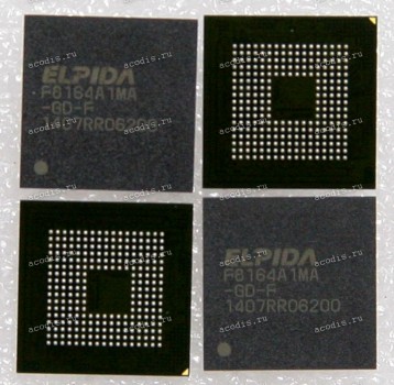 Микросхема ELPIDA ED F8164A1MA-GD-F LPDDR3 4G*2 1.8V/1.2V FBGA-253 (Asus p/n: 03009-00010600) NEW original