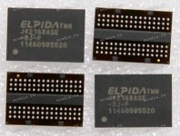 Микросхема ELPIDA ED J4216BASE-DJ-F DDR3 1333 256M*16-1.5 FBGA-96 (Asus p/n: 03G151838010)