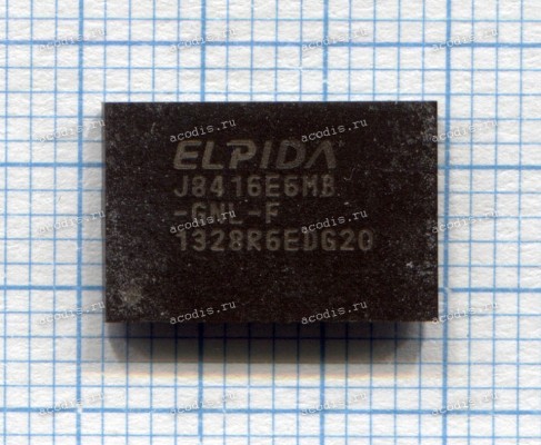 Микросхема Elpida ED J8416E6MB-GNL-F DDR3LRS 1600 512M*16 FBGA-96 (Asus p/n: 03006-00080500) NEW original