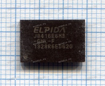 Микросхема Elpida ED J8416E6MB-GNL-F DDR3LRS 1600 512M*16 FBGA-96 (Asus p/n: 03006-00080500) NEW original