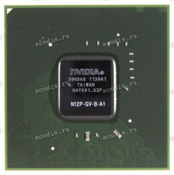 Микросхема nVidia N12P-GV-B-A1 FCBGA973 GPU NVIDIA GeForce GT540M (Asus p/n: 02G190018207) NEW original