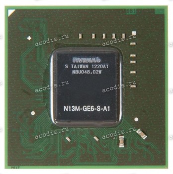 Микросхема nVidia N13M-GE6-S-A1 FCBGA533 = NVIDIA GeForce GT610M (Asus p/n: 02004-00061400) NEW original datecode 1220A1