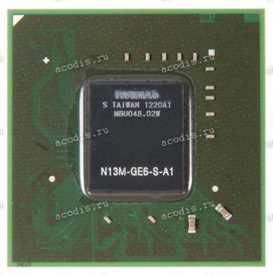 Микросхема nVidia N13M-GE6-S-A1 FCBGA533 = NVIDIA GeForce GT610M (Asus p/n: 02004-00061400) NEW original datecode 1220A1