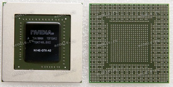 Микросхема nVidia N14E-GTX-A2 FCBGA1745 (Asus p/n: 02004-00290900) NEW original datecode 1310A2