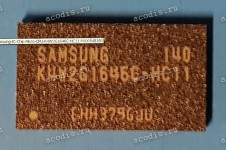 Микросхема Samsung K4W2G1646C-HC11 DDRIII 128*16-1.1 1.5V FBGA-96 (Asus p/n: 03G151738013) NEW original
