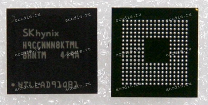 Микросхема SKHynix H9CCNNN8KTML-BRNTH LPDDR3 128M*32*2 1.8V FBGA-253 (Asus p/n: 03009-00010500) NEW original