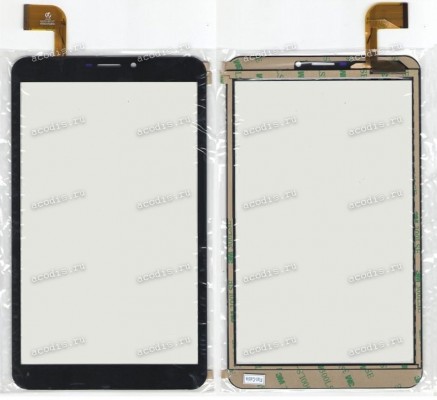 8.0 inch Touchscreen  51 pin, Bravis NB85, oem черный (Oysters T84NI), NEW